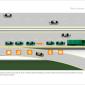diagram of car leaving road train