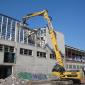 High reach demolition machines
