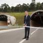 Phillip Hammond opening the Tunnel