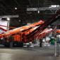 Terex Finlay 684 inclined screen, live at INTERMAT 2012