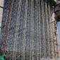 Doka formwork is being used on two suspension towers for the new multi-lane cable-stayed bridge in Zaporozhye, Ukraine