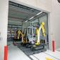Wacker Neuson and Caterpillar compact excavators