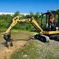 Cat 302.4D mini excavator