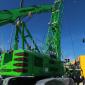 bauma 2013 Daily Sennebogen 655HD Crane