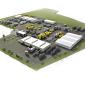 Computer-generated image of Doka’s logistics centre 
