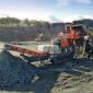 Sandvik UJ540 mobile jaw crusher 