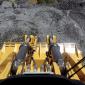 Caterpillar twin boom configuration of the 0986H loader