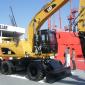 Caterpillar's wheeled excavator