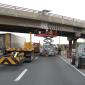 MBT-1 mobile barrier with scissor lift 