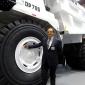 Dr Maurizio Perlini next to Perlini DP 705 WD dump truck 