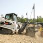 Bobcat and Trimble 3-D grad control system