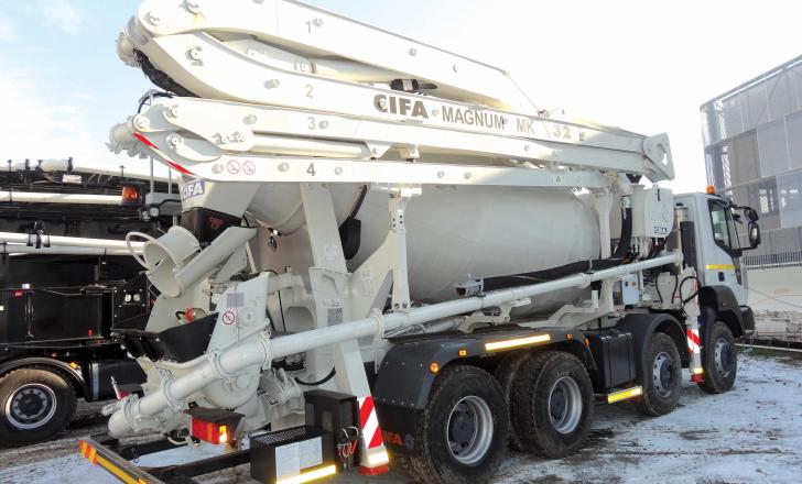 Italian manufacturers get pumped over sales trend Italian construction equipment