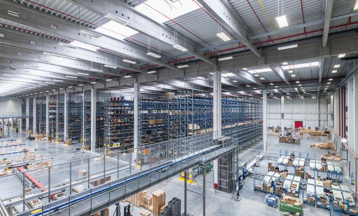 Liebherr has a new logistics facility for its earthmoving machines Liebherr logistics facility for its earthmoving machines