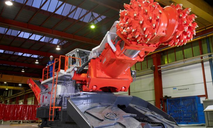 Sandvik will supply 13 of the 19 roadheaders being used for the North Connex tunnel project in Australia Sandvik roadheader