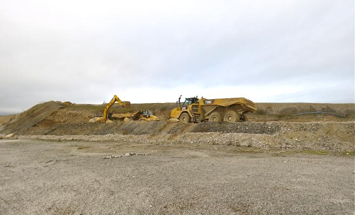 Development work in full swing at Hillhead Quarry Development work in full swing at Hillhead Quarry