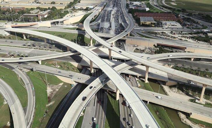 The new interchange offers increased capacity and safety and helps cut congestion interchange offers increased capacity and safety