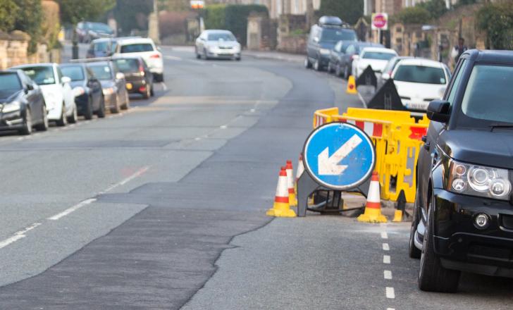 The waiting game and the backlog continues road works