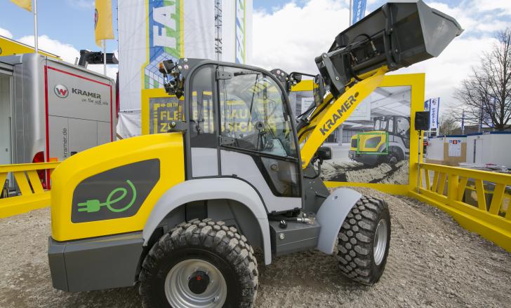 Machinery winner: Kramer-Werke’s 5055e bauma 2016 Daily News Kramer-Werke’s 5055e innovation awards