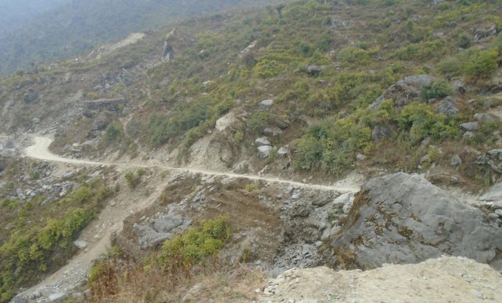 Constructing road links in Nepal presents major challenges road development in Nepal