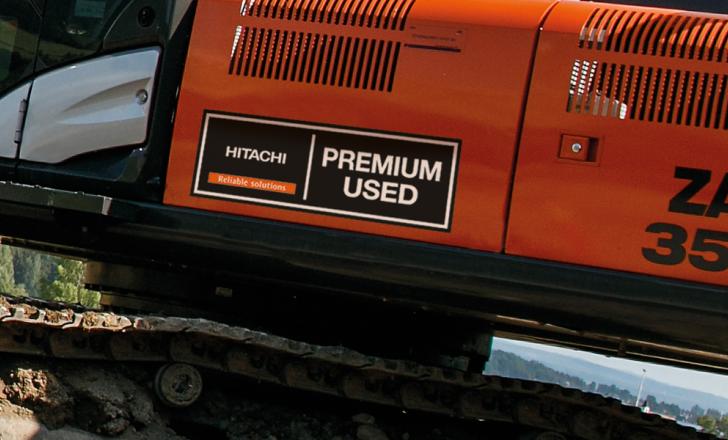 Hitachi backs up quality with Hitachi Premium Used Hitachi Premium Used