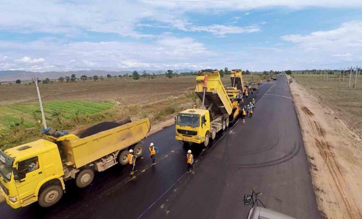 A special grade of bitumen was selected by Shell to meet the challenges of Myanmar’s climate special grade of bitumen