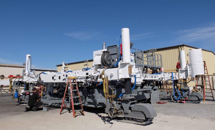 G&Z is forming an alliance on machine sales and marketing with Miller Formless G&Z Slipform Paver