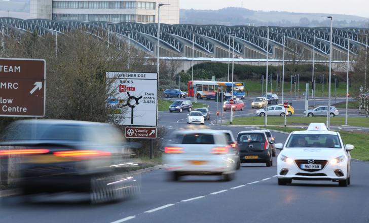 A new project in Swindon should cut congestion and will then be rolled out across the UK CartoConsult project in swindon cut congestion
