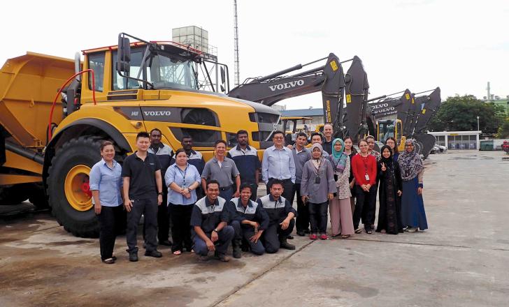 Adding the Terex Trucks range to the Volvo Malaysia portfolio will broaden its market coverage Terex Trucks machines