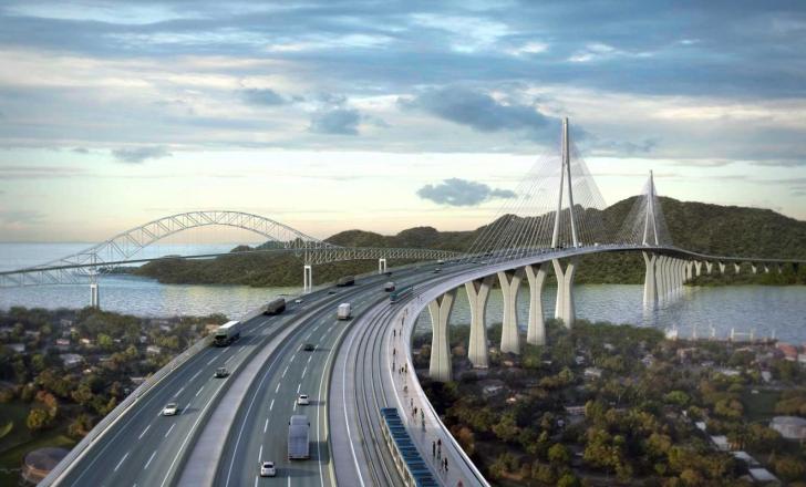 Panama is set to have a fourth crossing (photo courtesy Roughan & O’Donovan consulting engineers) JulyAug 2018-PANAMA-FourthBridge- 1.jpg