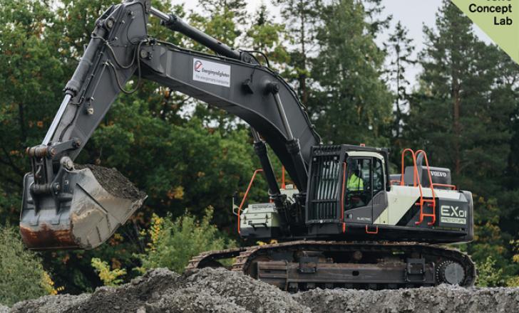 Volvo CE and Skanska are now starting trials of the electric quarry concept in Sweden, using all-electric, dual-power or hybrid machines for production PressRelease2018_August28_05.jpg