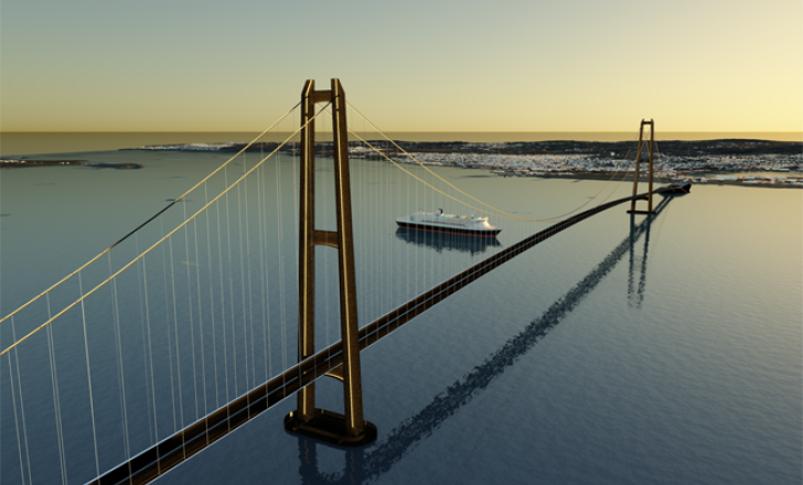 Detour: Norway cancels a crossing of the Oslofjord, the country’s busiest shipping route and most populated areas. Oslo Fjord Xing -Bridge between Jeløya and Horten (2018).png