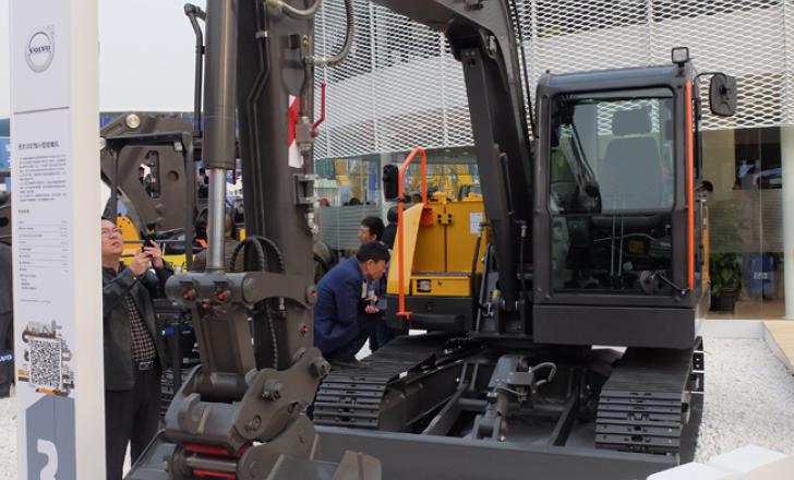 Volvo CE’s EC75D excavator is aimed specifically at the Chinese market VolvoBauma.jpg