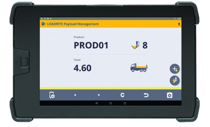 Improved excavator efficiency is claimed by Trimble for customer using the LOADRITE package TD520 Display - Screenshot_20170110-095609.jpg