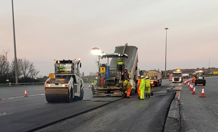 Resurfacing work is complete for the Severn bridges Severn bridges resurfacing.jpg