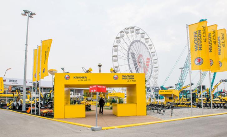 Wacker Neuson Group's booth at bauma 2019 Wacker Neuson Group_Bauma 2019_booth.jpg