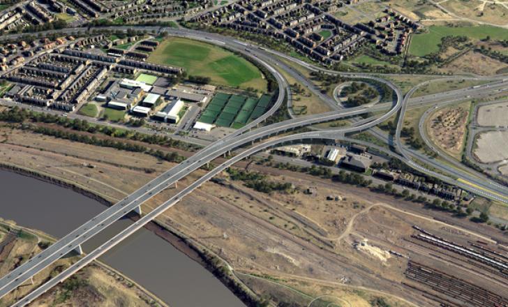 Artist’s impression of the New Tees Crossing Tees Viaduct Capacity Enhancement option May 2019 - UK-TeescrossingConsult-EUROnews.jpg