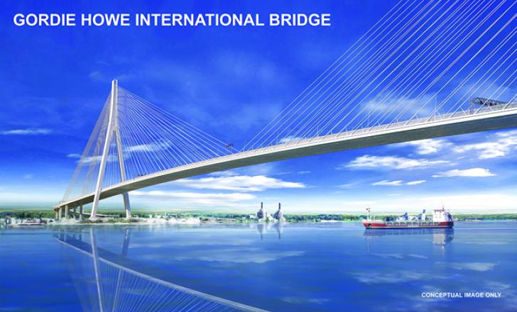 The Gordie Howe International Bridge to be open in 2024 (photo courtesy WDBA and Bridging North America) July 2019-CANADA-GordieHoweUpdate-NEWS.jpg