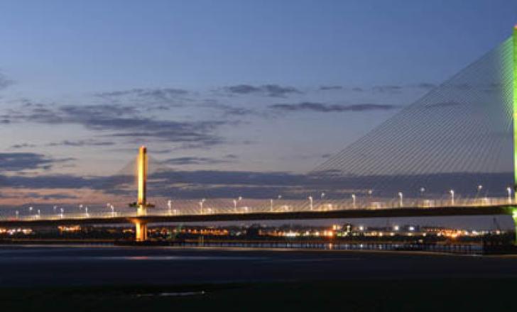 Mersey Gateway Bridge near Liverpool in northwest England: “elegantly integrated” (photo courtesy MerseyLink) bridge-ONE.jpg