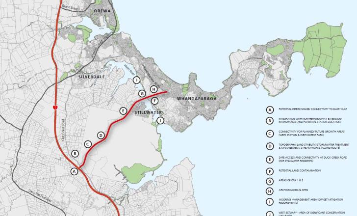 New Zealand is developing a massive plan for infrastructure development, with the Penlink plan being a key component - image © courtesy of Auckland Transport