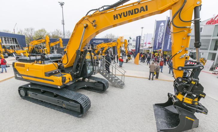 Hyundai will offer hydrogen fuel cell excavators in the future