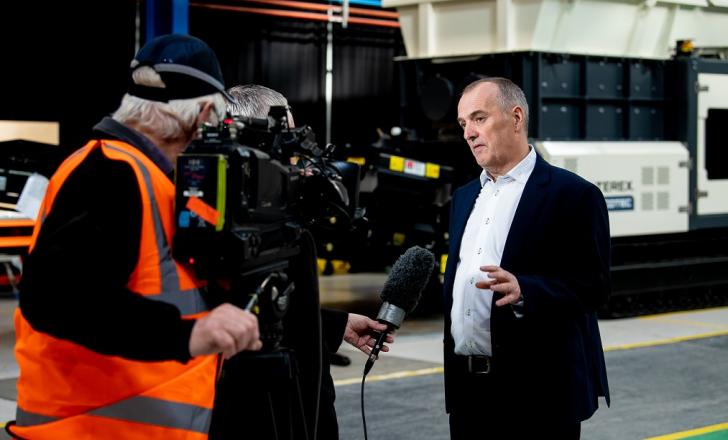 Terex MP president Kieran Hegarty