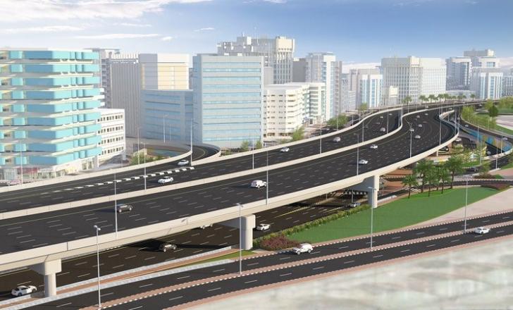 The project will improve traffic flow in Dubai - image © courtesy BESIX Group