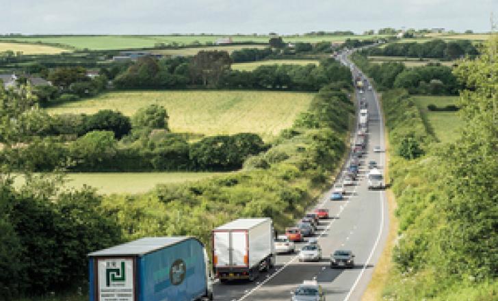 Plans are now in hand to upgrade a stretch of the UK’s A30 to dual carriageway status - image © courtesy of Highways England