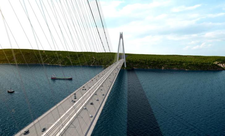The concession for Turkey’s Third Bosporus will now be handled 100% by ICTAS - image © courtesy of ICTAS