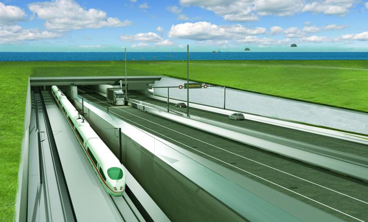 Public financing settled for the Fehmarn Belt Fixed Link including the road and rail tunnel between Germany and Denmark (photo courtesy Femern A/S)