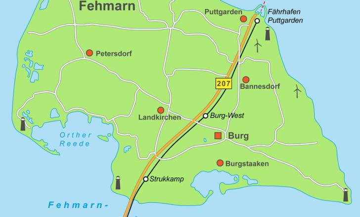 A new road/rail tunnel will connect the German island of Fehmarn with the mainland - image courtesy © of iigraphics, Dreamstime.com