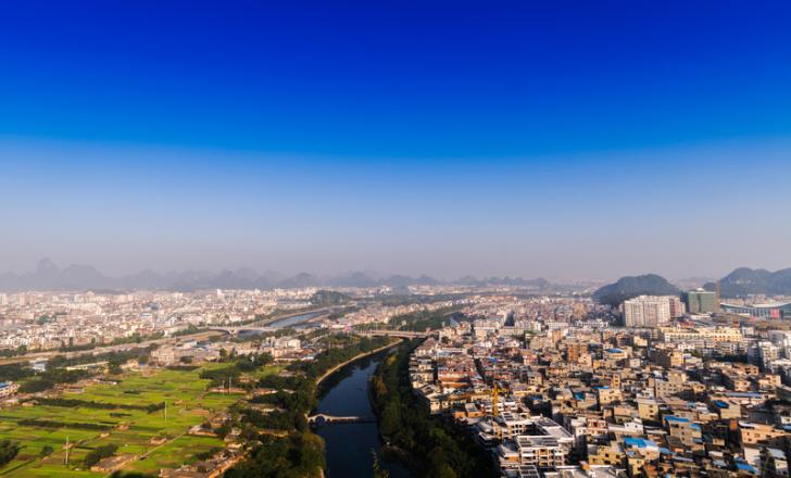The scenic city of Guilin is a popular holiday destination within China and improving transport will further develop this sector - image © courtesy of Wangyun, Dreamstime.com