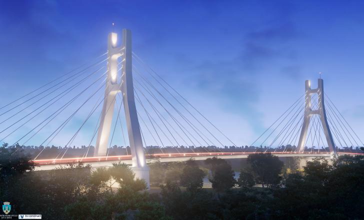 A new bridge spanning the Somes River in Romania will be built by STRABAG – image © courtesy of STRABAG