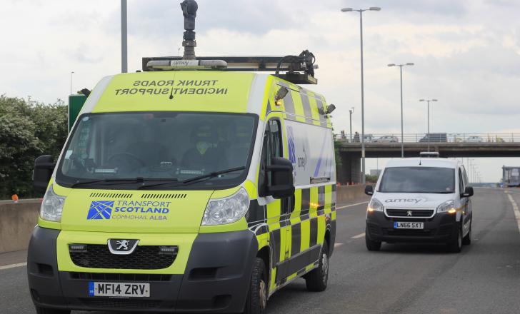 Amey’s work will ensure fast response by the Trunk (Main) Road Incident Support Service, the team that is first on the scene to assist road distressed road users