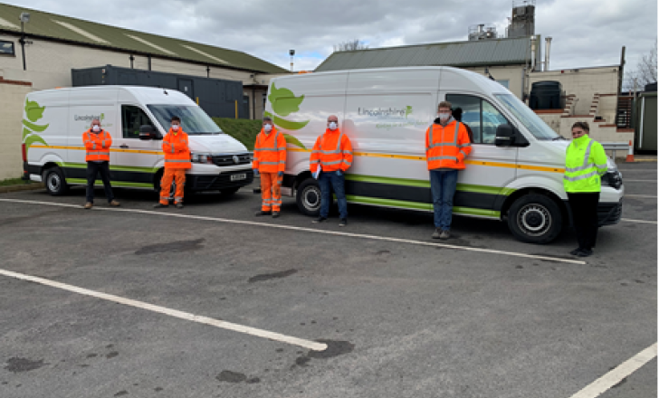 Colas takes coronavirus precautions in Lincolnshire, UK